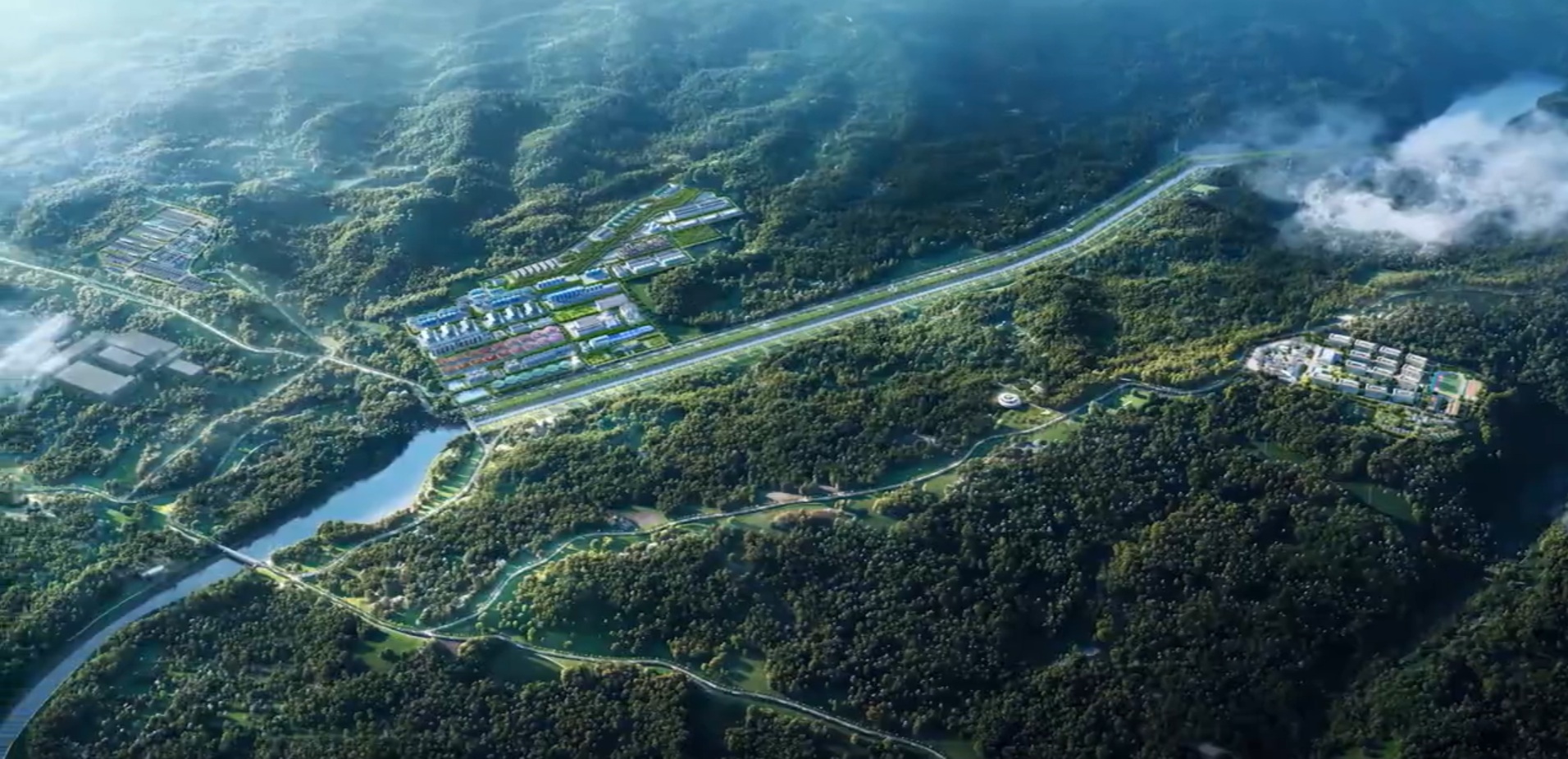 ENC Refinery Aerial Rendering